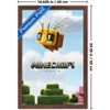 Trends International A Minecraft Movie - Bee One Sheet Framed Wall Poster Prints - 3 of 4