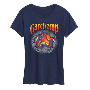 Women's - Pokémon - Garchomp Rocks Short Sleeve Graphic T-Shirt - 1 of 4