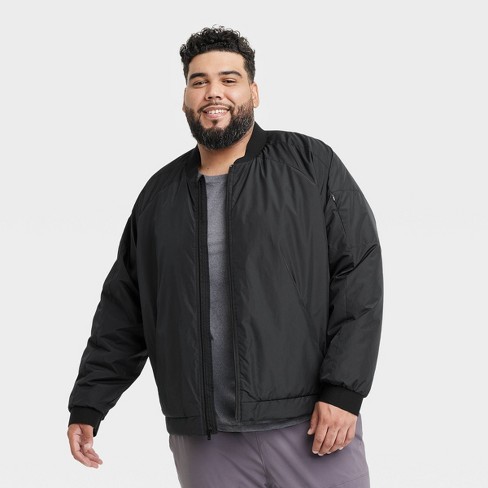 Men's Plus Size Water Resistant Jacket