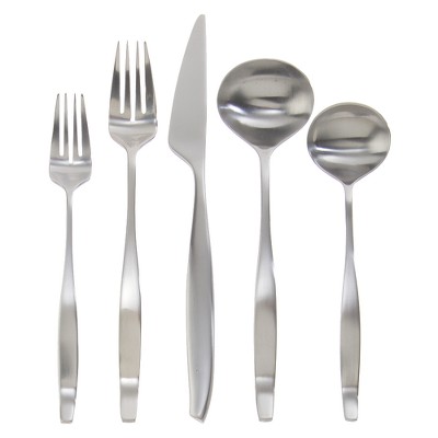 Gourmet Settings 20pc Balance Satin Flatware Set