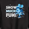 Boys' - Blue's Clues & You! - Snow Much Fun Graphic Long Sleeve Fleece Sweatshirt - 2 of 4