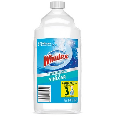 Windex Original Blue Glass and Window Cleaner Bundle - Includes a 23 fl oz  Spray and a 32 fl oz Refill