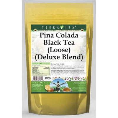 TerraVita Pina Colada Black Tea (Loose) (Deluxe Blend) (4 oz, ZIN: 530816, 2-Pack)