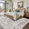 Boho Entryway Runner Rug Washable Non Slip Non Shedding Area Rug, Soft Low Pile Vintage Floor Carpet for Hallway and Kitchen - 2 of 4