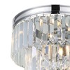 CWI Lighting Weiss 8 Light Flush Mount With Chrome Finish - 4 of 4