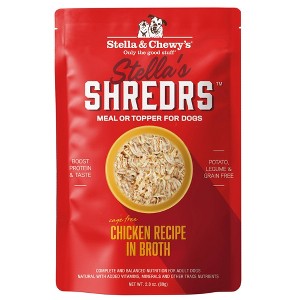 Stella & Chewy's Stella's Shreds Chicken Flavor in Broth Wet Dog Food - 2.8oz - 1 of 4