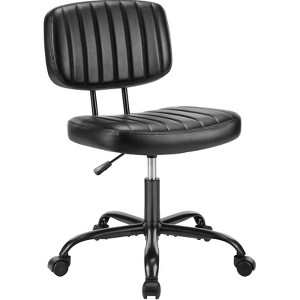 DOMETOUR Adjustable Height 360° Rolling Swivel Computer Task Chair without Arm - 1 of 4