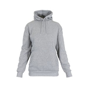 Rudolph Women's Heavyweight Loose Fit Fleece Lined Pullover Hoodie - 1 of 2