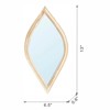 FONTOI Retro Wall Mirror, Vanity Mirror, Decorative Mirror Wall Decor for Living Room, Cloakroom, Entryway, Antique Gold, 0.6"*13"*6.5" - 3 of 4
