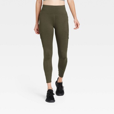 olive green nike leggings