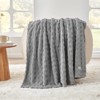 Cozy Bliss Plush Waffle Fleece Throw Blanket, Ultra Soft Comforter Style Home Blanket - 2 of 4