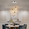 LLHZSY 3-Light Cluster Crystal Chandelier Modern Island Pendant Ceiling Fixtures - 3 of 4