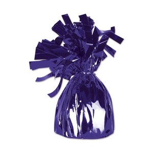 Beistle Metallic Wrapped Balloon Weight, 6 Oz (12/Pkg) - 1 of 2