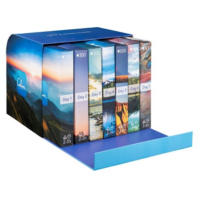 Calm App: Mindful Collection Puzzle Set - 7pk