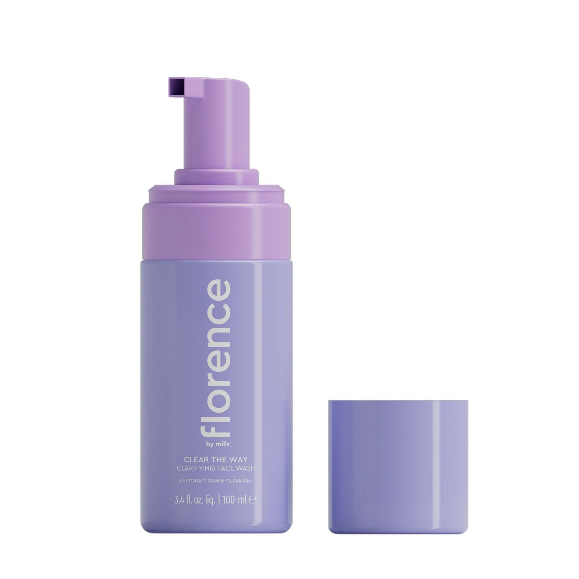 Florence by mills Clear The Way Clarifying Face Wash - 3.4oz - Ulta Beauty