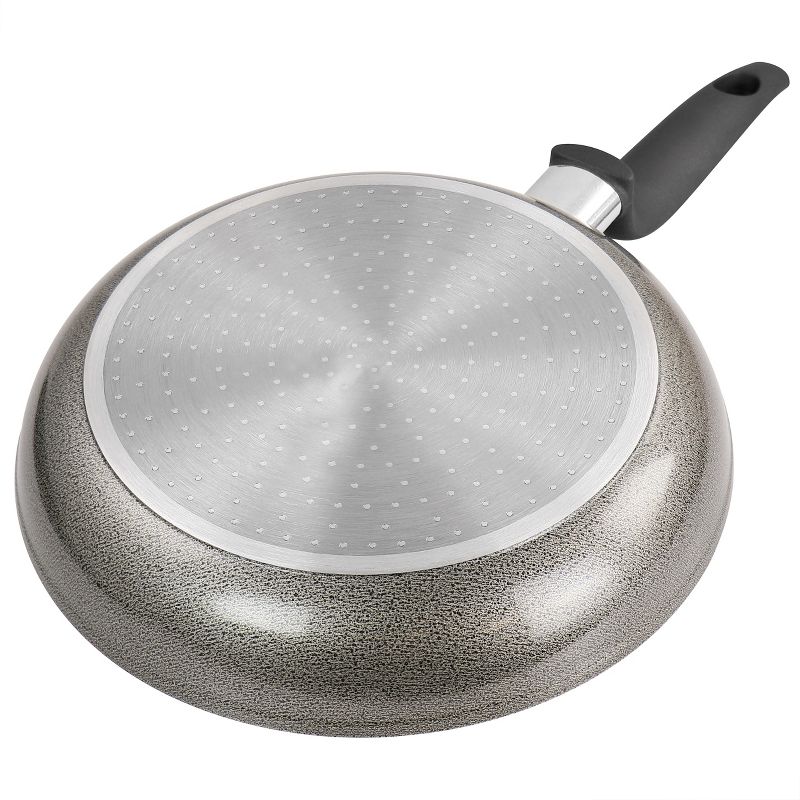 Tosca Cortona 10 Inch Nonstick Aluminum Frying Pan in Warm Grey, 3 of 7