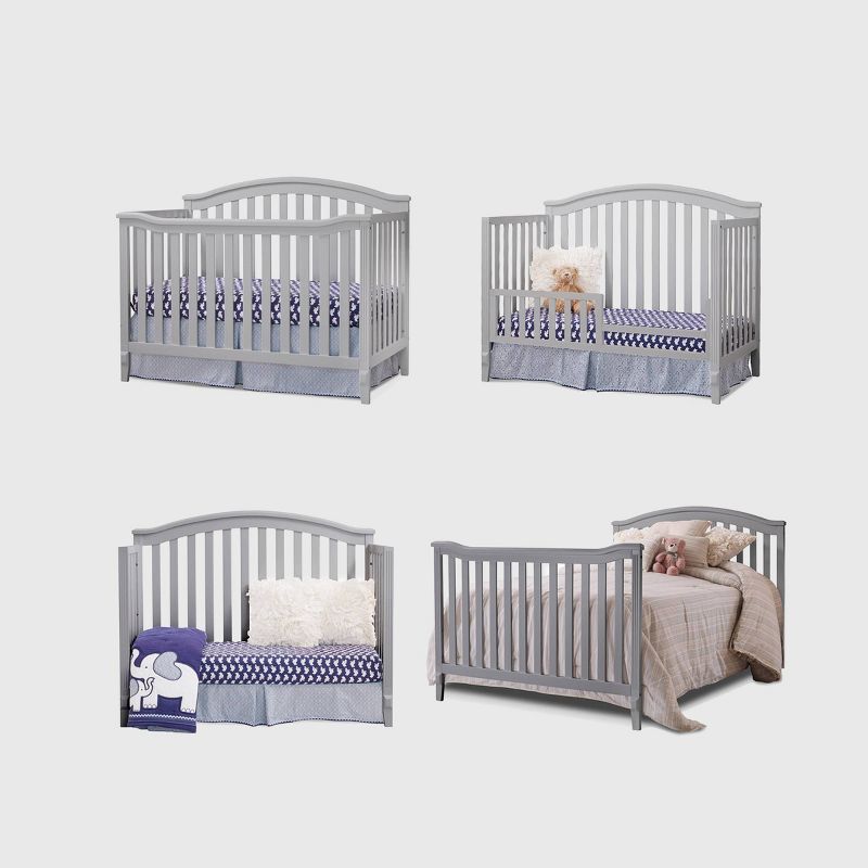 Sorelle Berkley Standard Full-Sized Crib Gray, 2 of 5