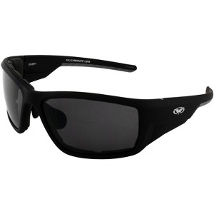 Global Vision Eyewear Kinetic Safety Motorcycle Glasses with Smoke Lenses - 1 of 4
