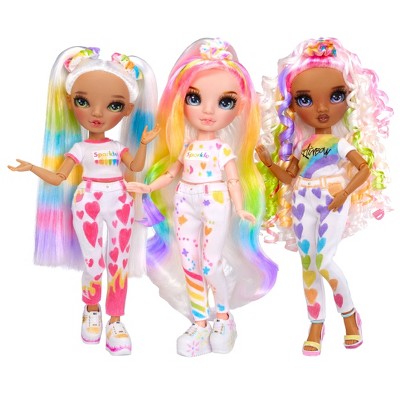 Rainbow High Color &#38; Create DIY Fashion Doll - Green Eyes/Straight Hair