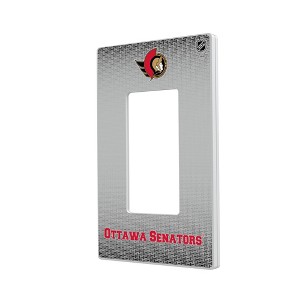 NHL Eastern Conference Teams Linen Hidden-Screw Light Switch Plate for Single Rocker - 1 of 4