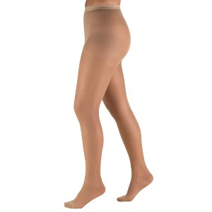 Truform 15-20 mmHg Compression Pantyhose, Sheer 20 Denier Women's Shaping Tights - 1 of 4