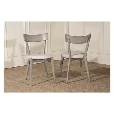 Set of 2 Mayson Dining Chair Gray - Hillsdale Furniture