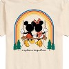 Men's - Disney - Explore Together Rainbow Short Sleeve Graphic T-Shirt - 2 of 4