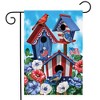 Briarwood Lane Garden Flag 12x18 For Outdoor American Birdhouses Summer For Summer Garden Flag Flags For Outside - 2 of 4