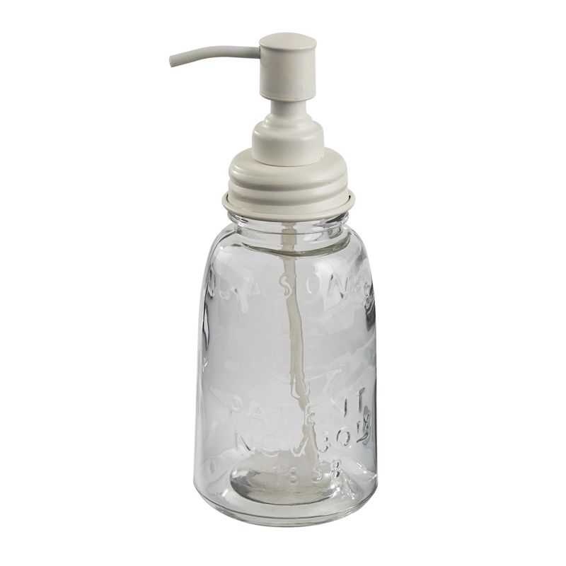 Mason Jar Soap Dispenser White, 1 of 6