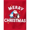 The Children's Place Toddler Matching Family Merry Christmas Long Sleeve Cotton And Microfleece Pajamas - 2 of 4