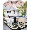 Lahome Outdoor Plastic Straw Rug-Waterproof Reversible Mat for Patio,Balcony,Deck,Backyard,Beach - 2 of 4