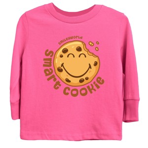 The Juniper Shop SmileyWorld Smart Cookie Circle Youth Long Sleeve Tee - 1 of 4