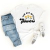 Simply Sage Market Women's I Can Buy Myself Flowers Short Sleeve Graphic Tee - 3 of 3