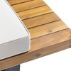 Maggift Patio Seating Sets Outdoor, Featuring Unique Design, Ideal for Chats, Perfect for Gardens, Living Spaces, Beige, 64.25"*31.5"*29.25" - 2 of 4