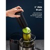 HDZNVF Juicer Machine, 500W Centrifugal Juicer Extractor with Wide Mouth 3” Feed Chute for Fruit Vegetable - 3 of 3