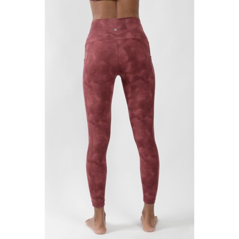 Yogalicious - Women's High Waist Side Pocket 7/8 Ankle Legging