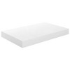 vidaXL Floating Wall Shelves 2 pcs High Gloss White 15.7Inchx9.1Inchx1.5Inch MDF - 4 of 4