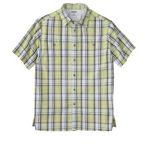KingSize Short-Sleeve Plaid Sport Shirt - 1 of 4