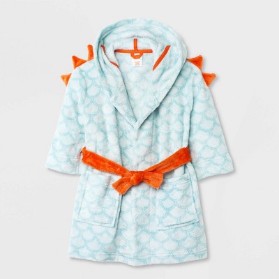 Image of Toddler Boys' Dragon Robe - Cat & Jack™ Blue 2T-3T