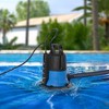 Outsunny 1/4 HP Pool Cover Pump Submersible Sump Pump Swimming Water Removal Pump with Hose Adapter and 33' Power Cord, 1050 GPH Max Flow, Black - 3 of 4