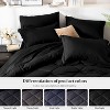 8-Piece Queen Bed-in-a-Bag - All-Season Black Comforter Set with Fluffy Comforter, Sheets, Quilt, Pillowcases, Shams & Bed Skirt - 4 of 4