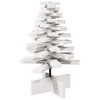 Aghana Digitals White Solid Pinewood Rotatable Medium Christmas Tree with Adjustable Branches for - 2 of 4