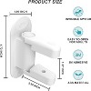 Childproof Door Lever Lock,(2 Pack) Prevents Toddlers Pets From Opening Doors, Door Handle Lock for Babyproofing - 4 of 4