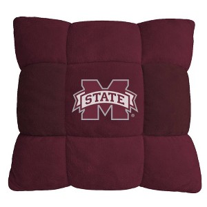 NCAA Mississippi State Bulldogs Bubble Color Patch Pillow : Target