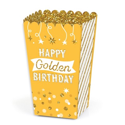 Big Dot Of Happiness Finally 21 Girl - 21st Birthday Party Favor Popcorn  Treat Boxes - Set Of 12 : Target