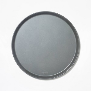 14" Nonstick Aluminized Steel Pizza Pan Gray - Figmint™: Oven-Safe, Dishwasher-Safe, 14 Inch Pizza Tray - 1 of 3