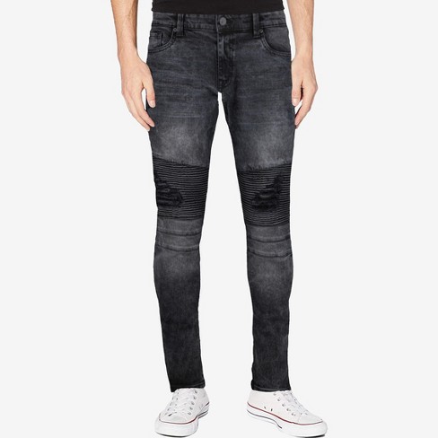 Tæmme Imidlertid Økonomi Raw X Men's Slim Fit Moto Detail Stretch Jeans : Target