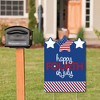 Big Dot of Happiness 4th of July - Independence Day Party Decorations - Happy Fourth of July Yard Sign - 2 of 4