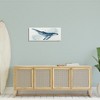Stupell Humpback Whale Blue Watercolor Gallery Wrapped Canvas Wall Art - 2 of 4