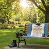 Manual Woodworks and Weavers A Policeman’s Prayer Blanket – Patriotic Christian Throw for Law Enforcement Tribute Decor - 3 of 3